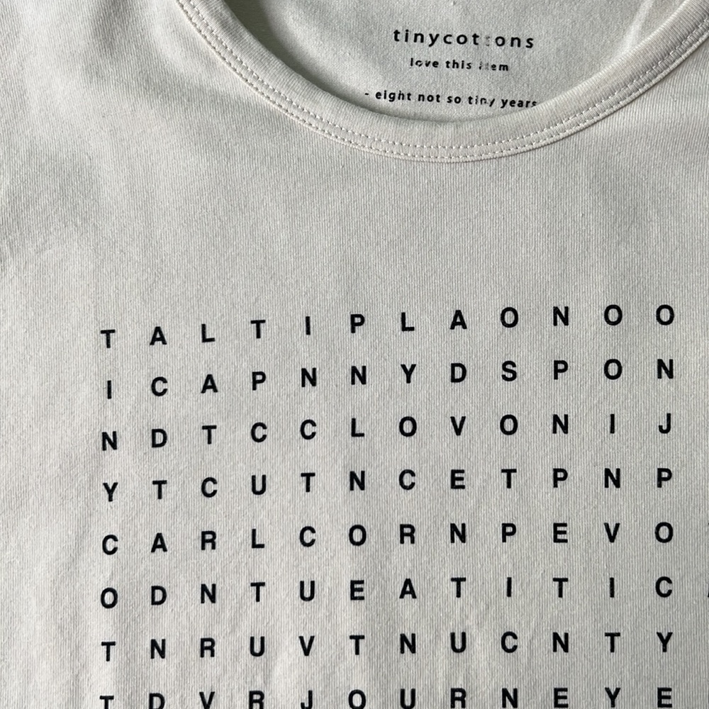 Tinycottons printed T-shirt - size 8